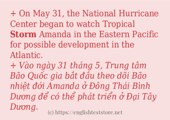 storm ví dụ cách dùng trong câu storm ví dụ cách dùng trong câu