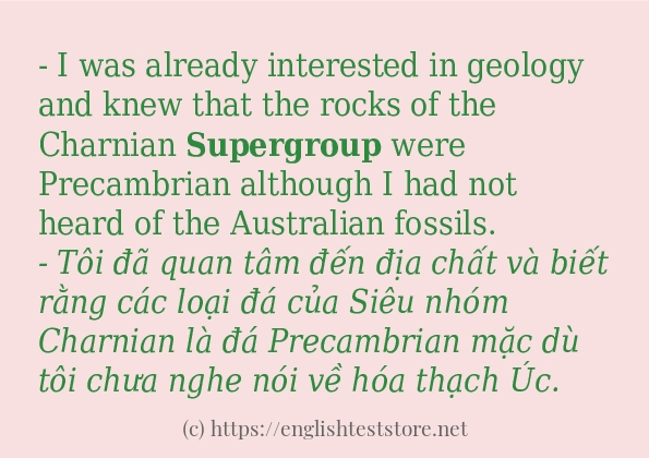 supergroup các cách dùng và câu ví dụ