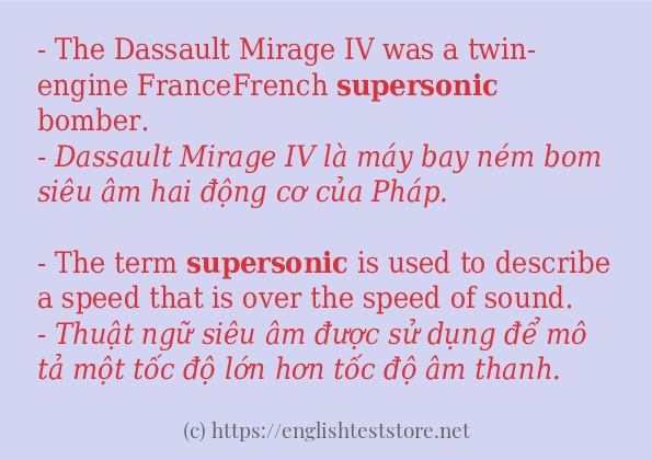 supersonic có bao nhiêu cách dùng?