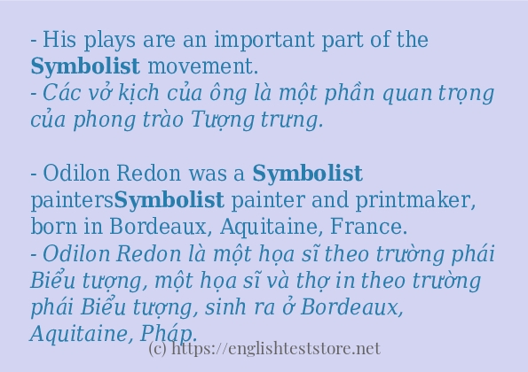 symbolist dùng như thế nào?