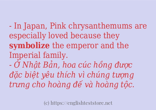 symbolize có bao nhiêu cách dùng?