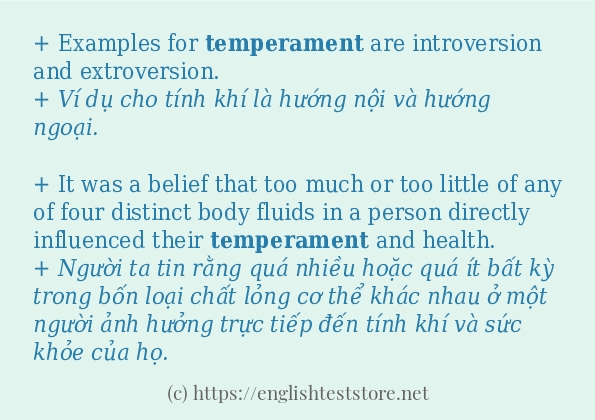 temperament cách sử dụng và câu ví dụ temperament cách sử dụng và câu ví dụ