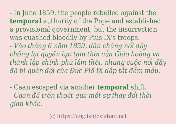 temporal có bao nhiêu cách sử dụng?