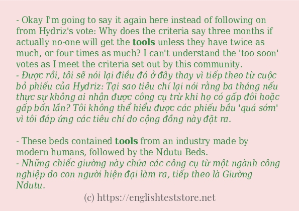 tools dùng như thế nào?