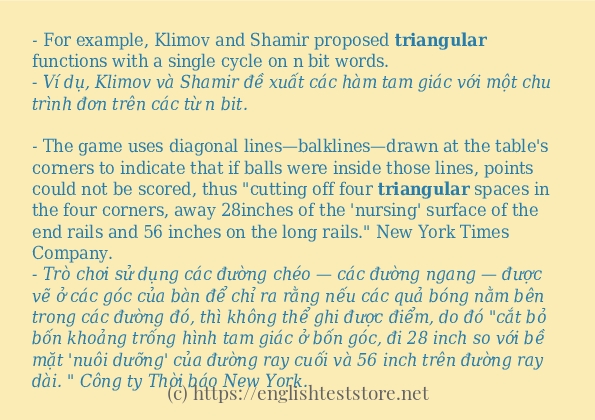 triangular có bao nhiêu cách sử dụng?