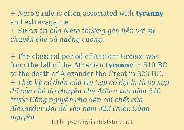tyranny có bao nhiêu cách sử dụng?
