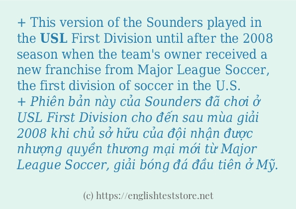 usl các cách dùng và câu ví dụ usl các cách dùng và câu ví dụ