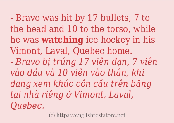 watching dùng như thế nào? watching dùng như thế nào?
