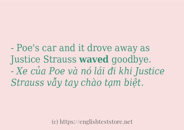 waved có bao nhiêu cách sử dụng?
