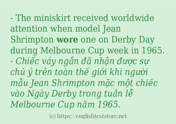 wore dùng như thế nào?