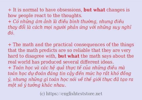 but what câu ví dụ về cách dùng