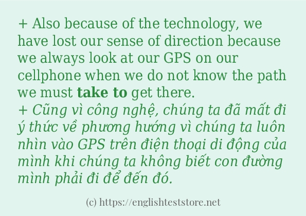 take to sử dụng như thế nào?
