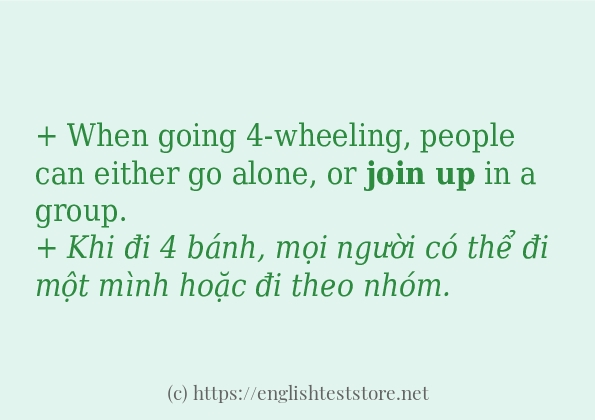 join up có bao nhiêu cách dùng?